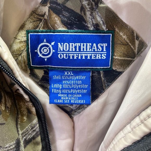 Northeast Outfitters Camo Hunting Coveralls Mens XXL big Camouflage Hunt Fish - Picture 3 of 7